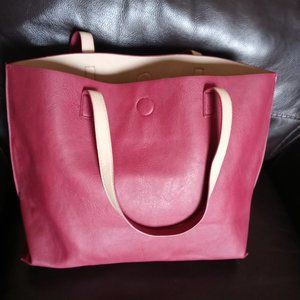 Large Plether Tote